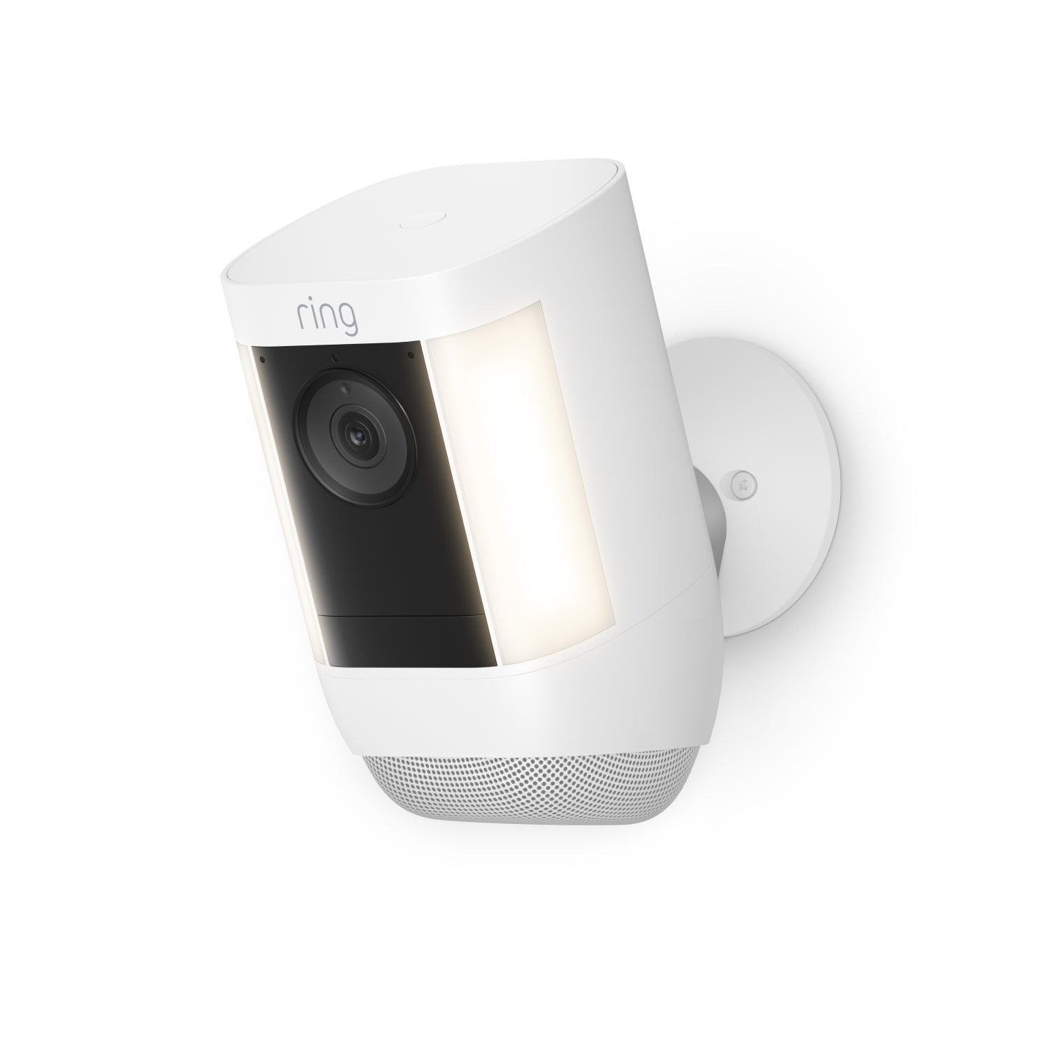 Amazon Ring Spotlight Cam Pro Battery White