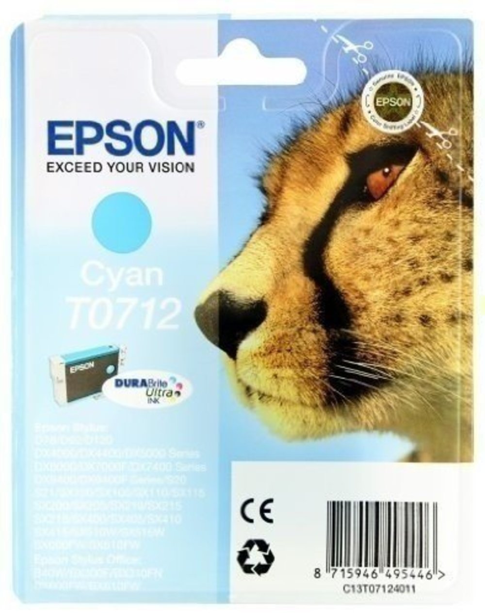 EPSON INK CARTR DURABRITE ULTRA CYAN