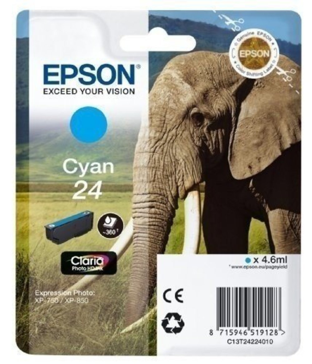 EPSON CLARIA PHOTO HD 24 CYAN