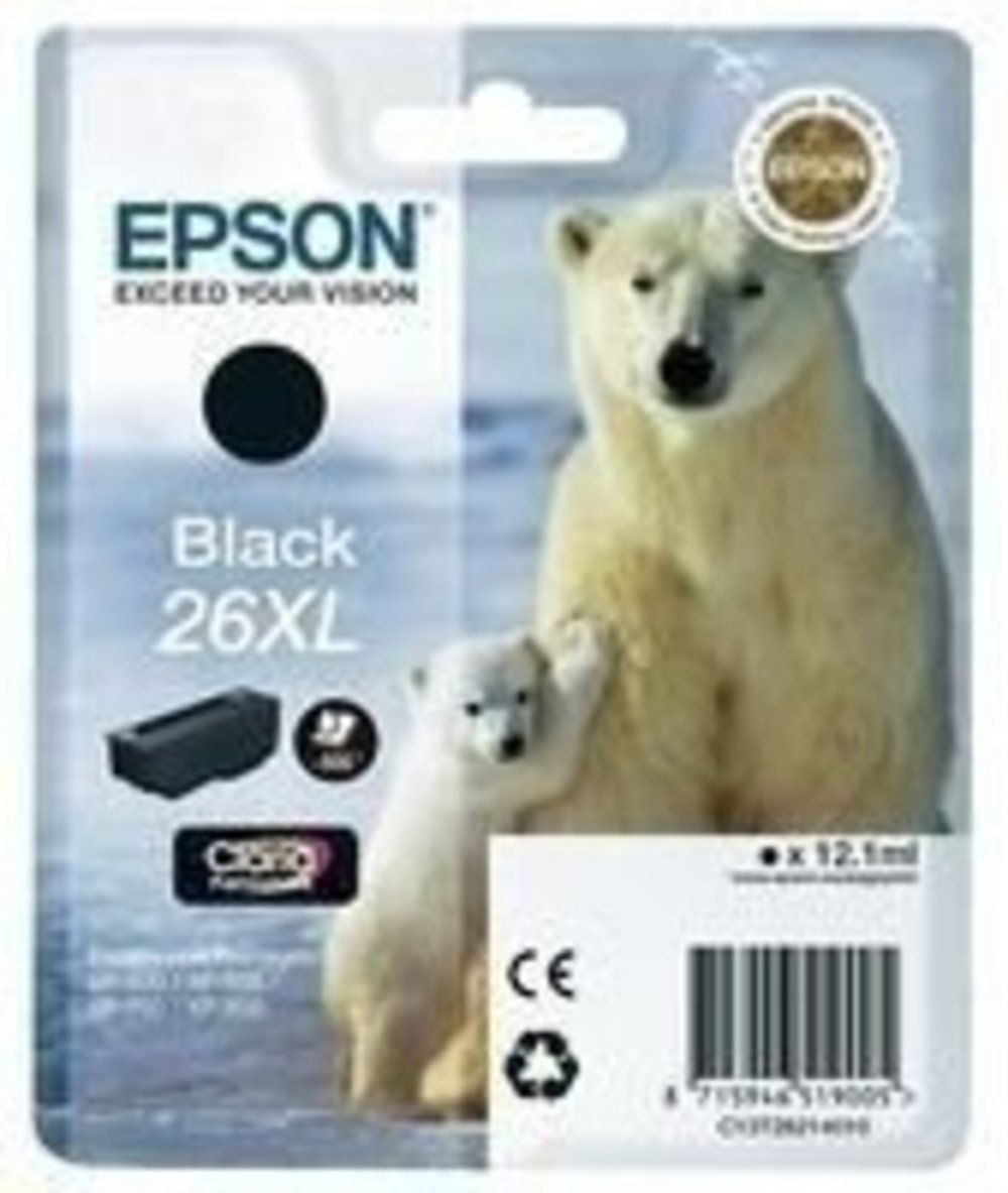 EPSON PREMIUM INK CLARIA BLACK 26XL