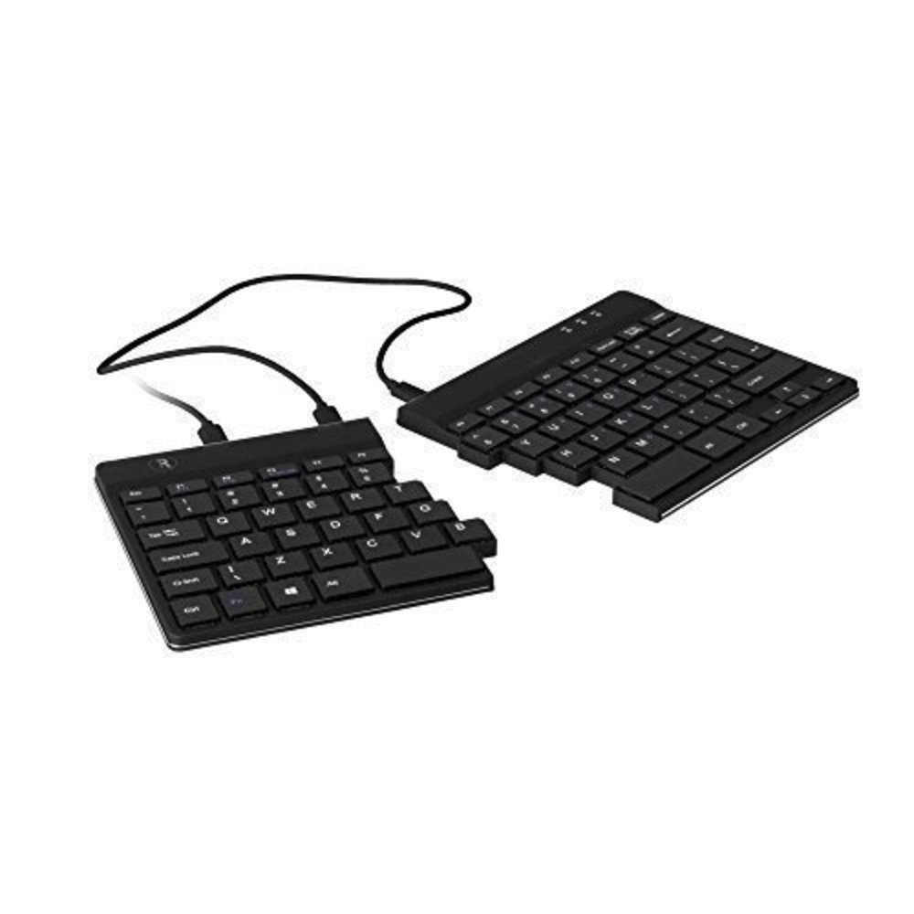 R-Go Split Tastatur US-Layout scwarz