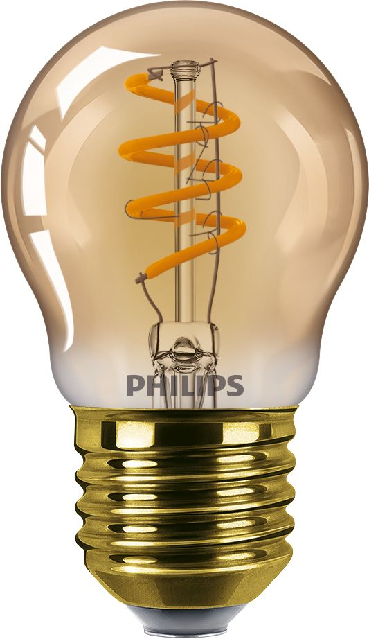 Signify Philips LED Lampe Vintage Tropfen 15W E27 Gold 1er P