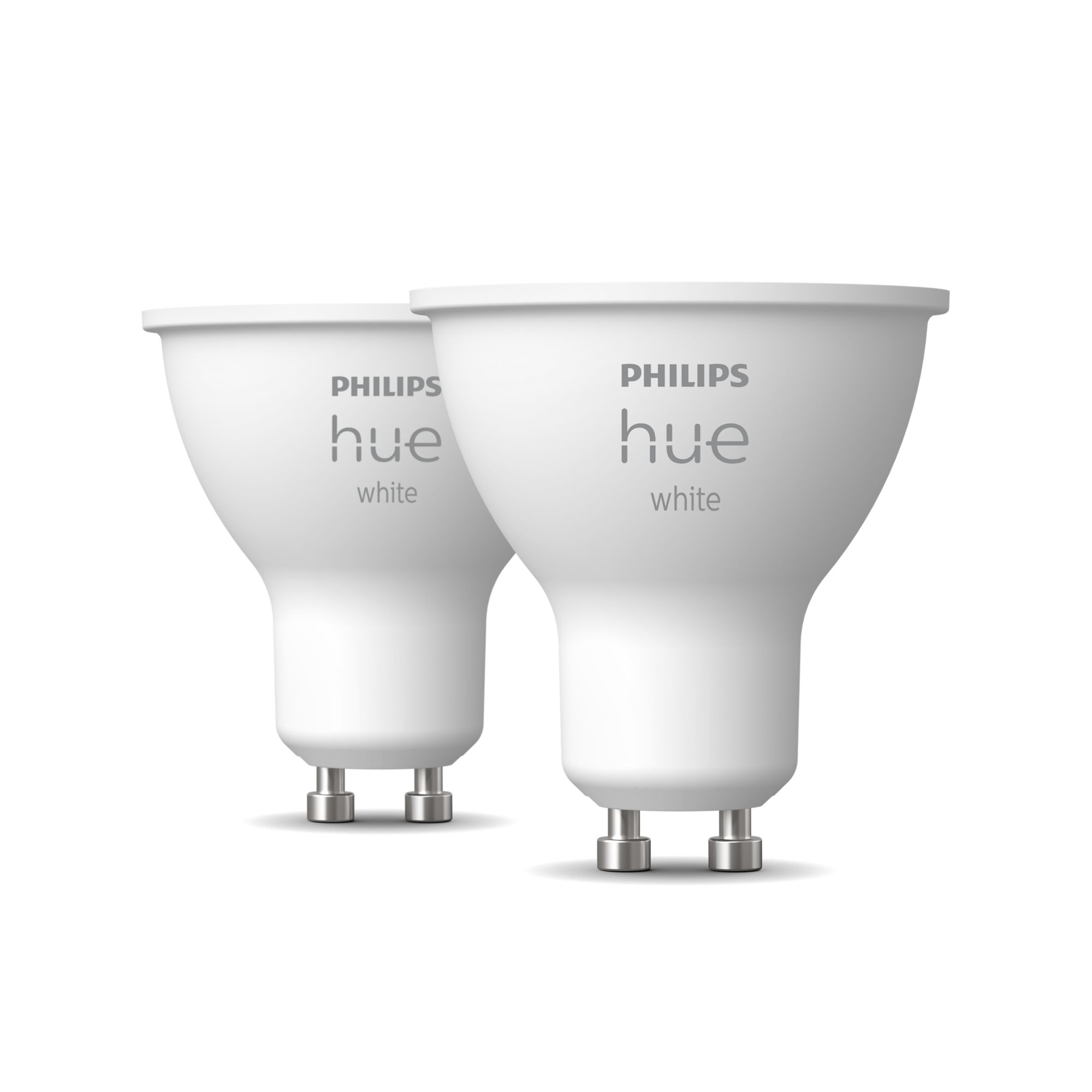 Signify philips hue weiss gu10 doppelpack 2x400lm
