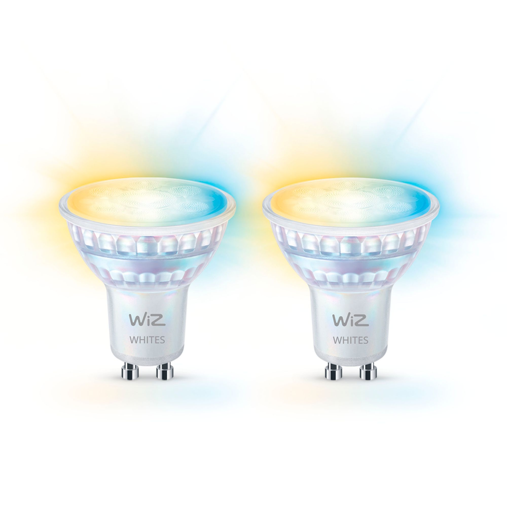 WiZ White GU10 Tunable 60W Glas Zweierpack