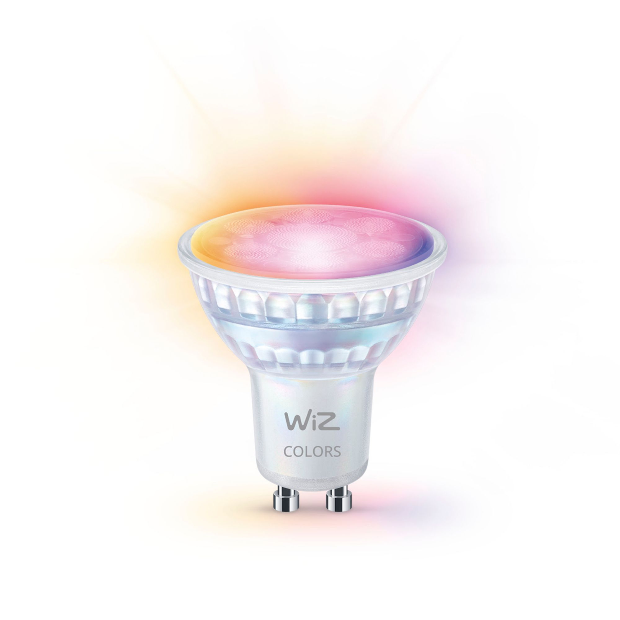 WiZ White & Color GU10 Tunable  60W Glas Einerpack