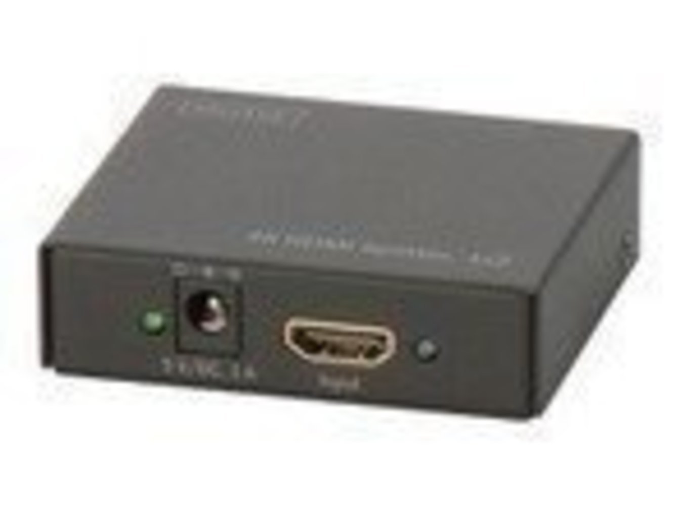 DIGITUS 4K HDMI Splitter 1x2 unterstuetzt 4K2K 3D Video Format Farbe schwarz