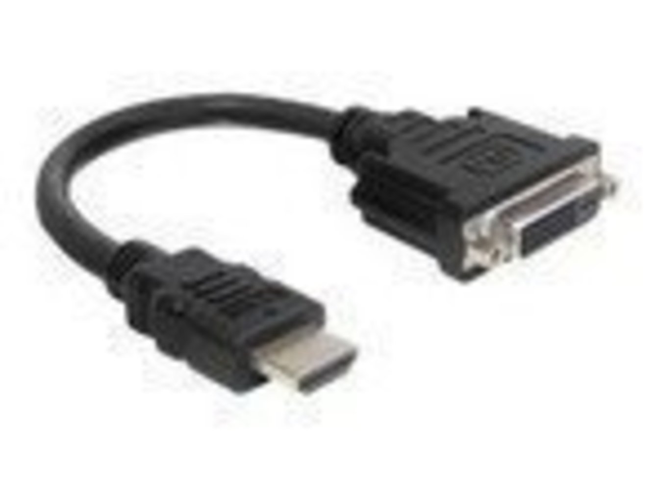 DELOCK Adapterkabel HDMI St > DVI 24+1 Buchse