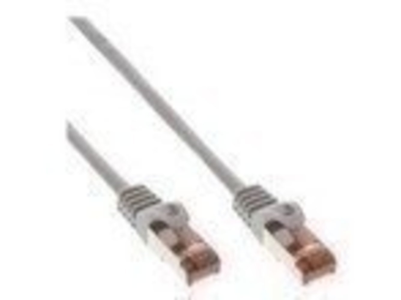 INLINE Patchkabel Cat6 S/FTP (PiMf) grau 30m - Hochwertiges Ethernet-Kabel für zuverlässige Datenübertragung