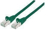 Intellinet Patchkabel RJ45 S/FTP Cat6 Kupfer LSOH 0.5m grün