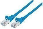 Intellinet Patchkabel RJ45 S/FTP Cat6 Kupfer LSOH 0.25m blau