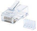 INTELLINET INT Modular Plug.Cat6.RJ45with liner.unshielded 15u 90st Sol