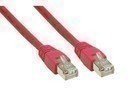  Patchkabel RJ45 Cat6 0.5 Meter 2x RJ45 PIMF rot