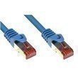 Patchkabel mit 2.0m Länge, Cat6, 2x RJ45, PIMF blau