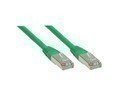  Ka Patch 0.25m Cat6 2x RJ45 PIMF grn