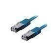 Patchkabel equip RJ45 S/FTP Cat6 0.50m blau (SSTP) PIMF HF