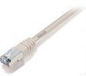 equip CU Patchkabel S/FTP 2xRJ45 Cat6 250MHz grau 1.0m