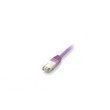 equip CU Patchkabel S/FTP Cat6a/10G (PIMF) violett 3.0m