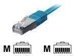 equip CU Patchkabel S/FTP 2xRJ45 Cat6 blau 0.25m