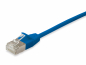 Equip Patchkabel Cat6A S/FTP 2xRJ45 10m blau (SSTP) Slim