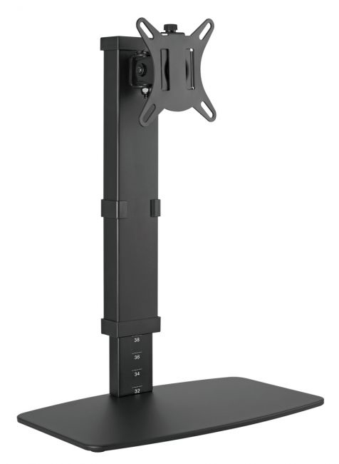 EQUIP Tischfuß mit schwenkbarem 360° Design für 17-32 Zoll Bildschirme, bis zu 8 kg belastbar