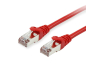 Kabel Cat6 S/FTP 2xRJ45 25.00m rot