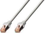 DIGITUS Patchkabel RJ45 S/FTP Cat6 5m grau Hebelschutz