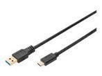 Assmann DIGITUS USB Type-C Anschlusskabel Gen2 Type-C auf A