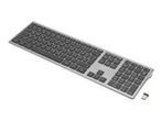 Digitus Ultra-Slim Tastatur drahtlos 2.4 GHz