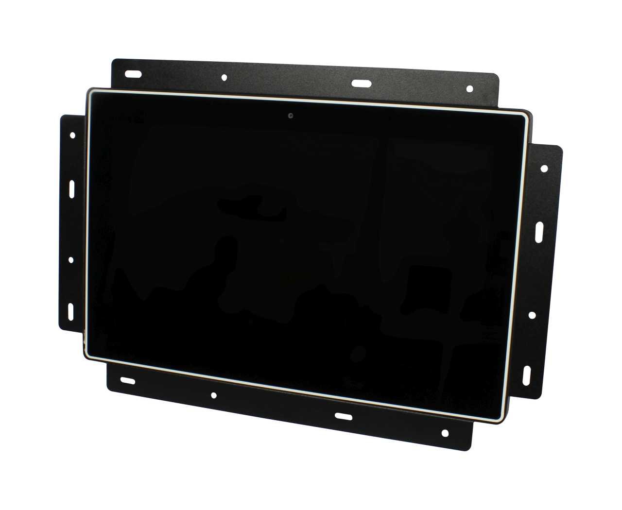 ALLNET 15 Zoll Touch Display Tablet mit Wandmontage Rahmen für Unterputz/Hohlraum aufliegend