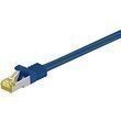 Blau Patchkabel RJ45 S/FTP Cat7 2m von Goobay