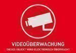 Abus Professional Warning Sticker CCTV