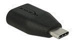 USB3.1 Adapter Delock A->C Bu/St schwarz