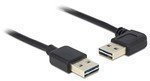 USB Kabel Delock A->A St/St 1m 90ø sw Easy USB