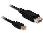 DELOCK Kabel mini DisplayPort St > DisplayPort St 5.0m schwarz