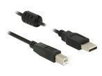 DELOCK Kabel USB 2.0 Typ-A Stecker > USB 2.0 Typ-B Stecker 5.0 m schwarz