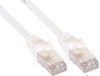 InLine® Patchkabel SF/UTP Cat5e, 3m, Weiß - Hohe Qualität für schnelle Datenübertragung