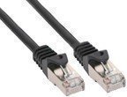 InLine® Crossover Patchkabel S/FTP Cat6 schwarz 10m - Hochwertiges Netzwerkkabel für schnelle und sichere Datenübertragung