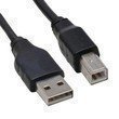 InLine® USB 2.0 Kabel A an B schwarz 3m - Hochwertiges und langlebiges USB 2.0 Kabel in Schwarz | 3m Länge | InLine® Qualität