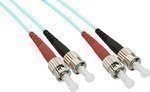 InLine® LWL Duplex Kabel ST/ST 50/125µm OM3 5m - Hochwertiges OM3 Glasfaserkabel für schnelle und zuverlässige Datenübertragung