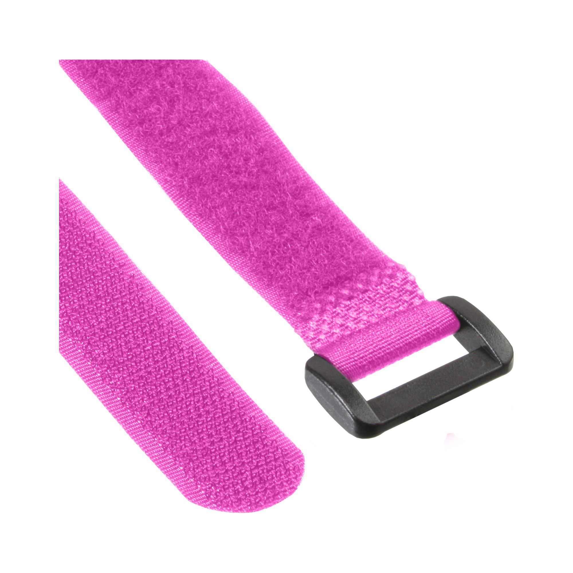 Klettschlaufen InLine® 20x200mm, 10er Pack, pink.