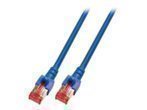 EFB RJ45 Patchkabel S/FTP Cat6 LSZH 5m blau