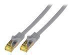 EFB RJ45 Patchkabel S/FTP.Cat6A.LSZH.Cat7 Rohkabel.20m.grau