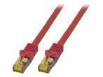 EFB RJ45 Patchkabel S/FTP.Cat6A.LSZH.Cat7 Rohkabel.20m.rot