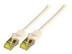 EFB RJ45 Patchkabel S/FTP.Cat6A.LSZH.Cat7 Rohkabel.5m.weiß