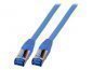 EFB RJ45 Patchkabel S/FTP.Cat6A.Cat7 TPE superflex.2m.blau