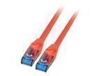 EFB RJ45 Patchkabel S/FTP.Cat6A.Cat7 TPE superflex.15m.rot