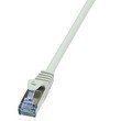 LogiLink CAT6A S/FTP Patchkabel AWG26 PIMF grau 0.50m