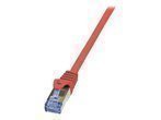 LogiLink CAT6A S/FTP Patchkabel AWG26 PIMF rot 2m