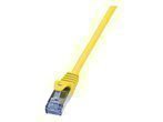 LogiLink CAT6A S/FTP Patchkabel AWG26 PIMF gelb 5m