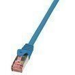 LogiLink CAT6 S/FTP Patchkabel AWG27 PIMF blau 0.25m